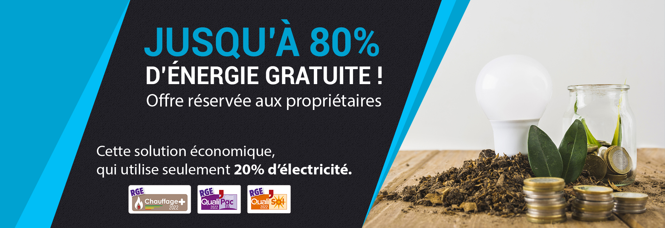 Pompe à Chaleur 1 euro Villemandeur
